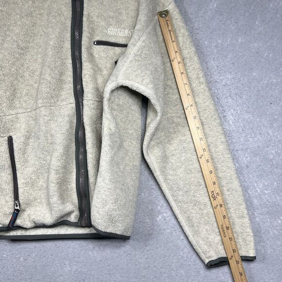Vintage Birkenstock Employee Jacket Uniform Worker Fleece Polartec Women’s Large - Picture 10 of 14